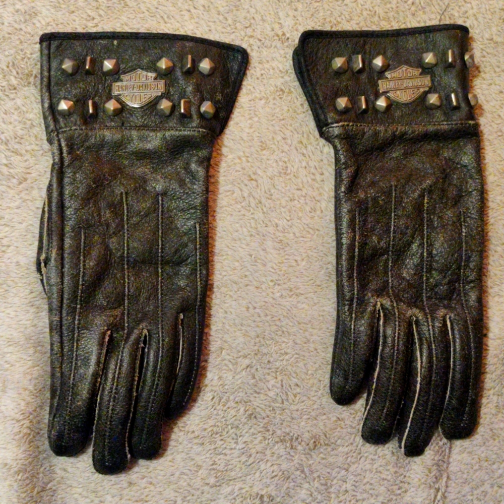 Harley Davidson Leather Gloves
